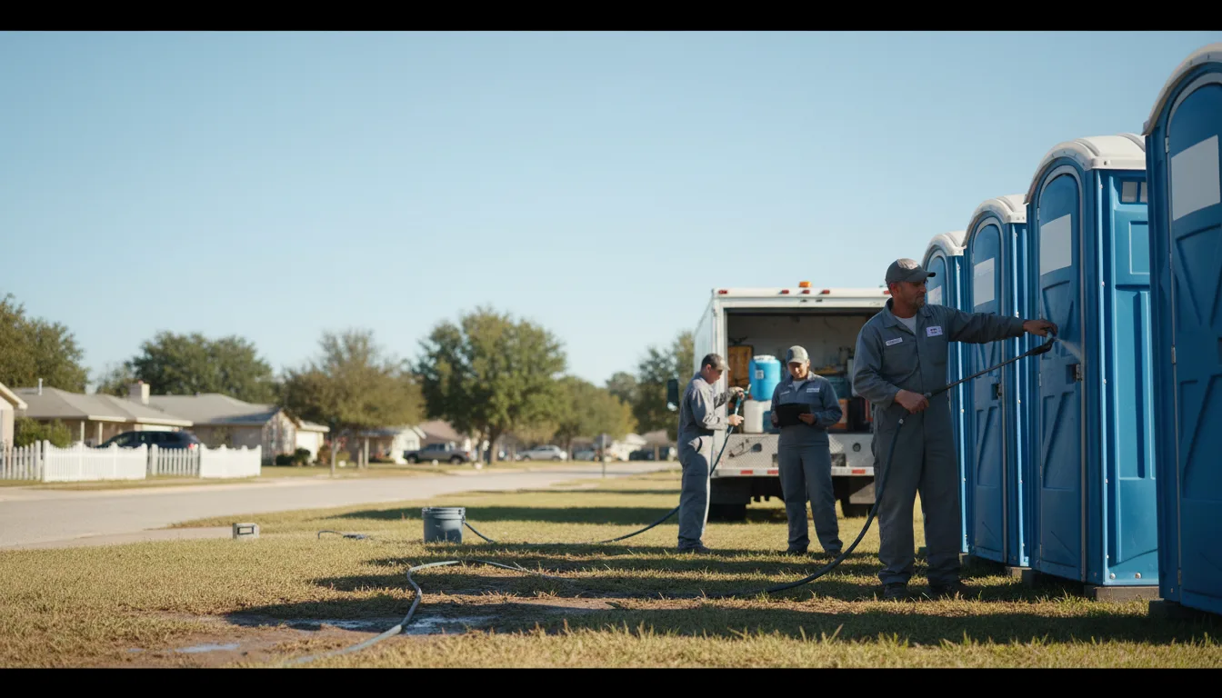 Long-Term Portable Toilet Rental in West Finley, PA near me